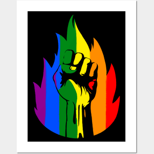 Pride Power Posters and Art